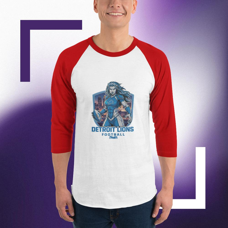 3/4 sleeve raglan shirt