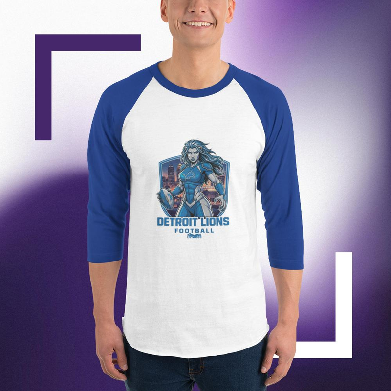 3/4 sleeve raglan shirt