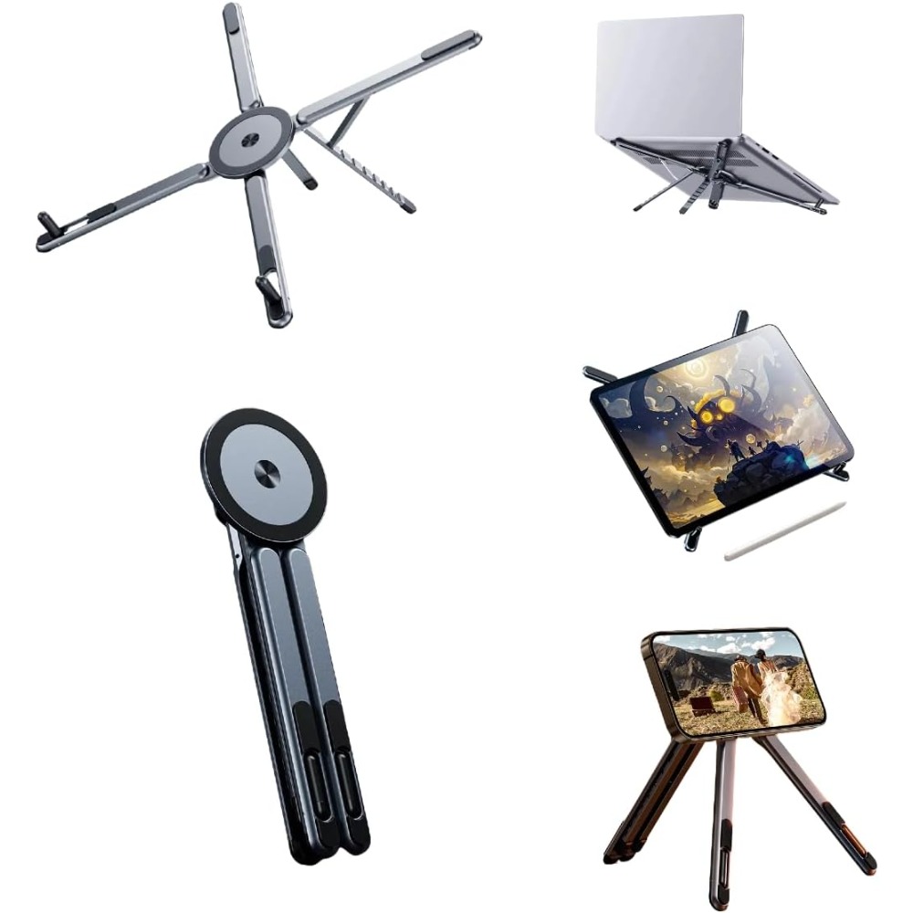 3-in-1 Magnetic Phone Tablet Laptop Stand & Tripod