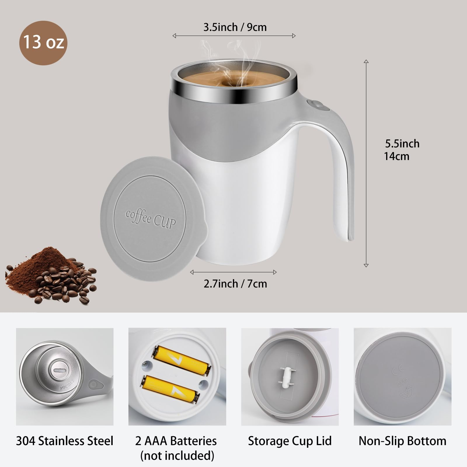 Fully automatic mixing cup