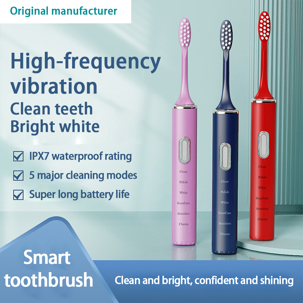 Rechargeable Automatic Toothbrush for Home Use