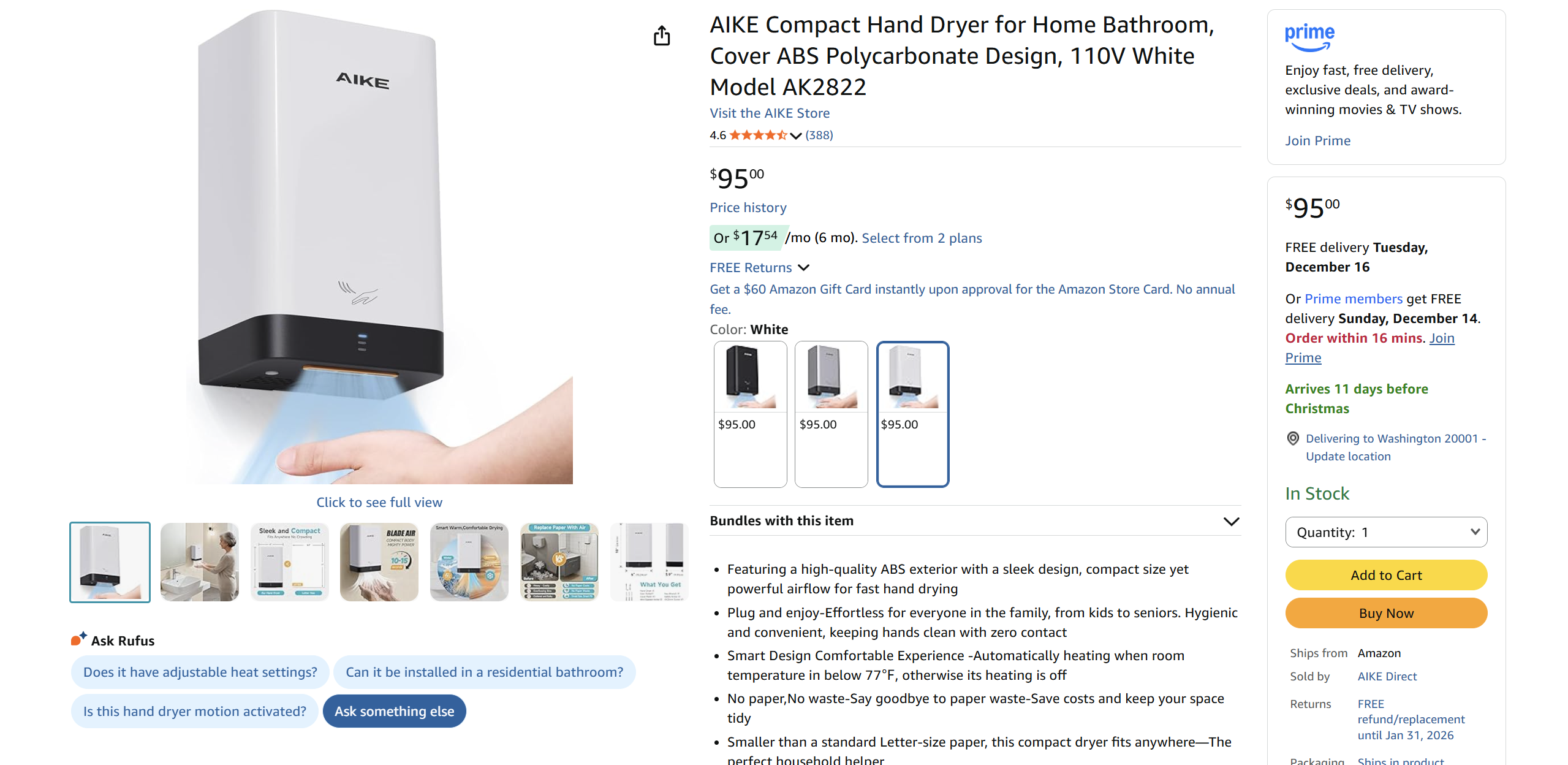 Commercial Hand Dryer