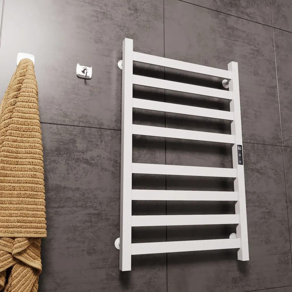 Space Aluminium Electric Towel Warmer Smart Drying and Sterilisation Bathroom Heated Storage Rack
