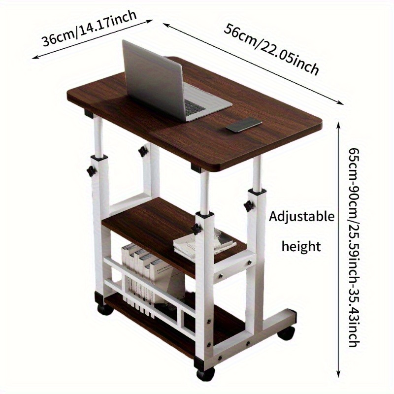 Heavy-Duty Metal Folding Desk