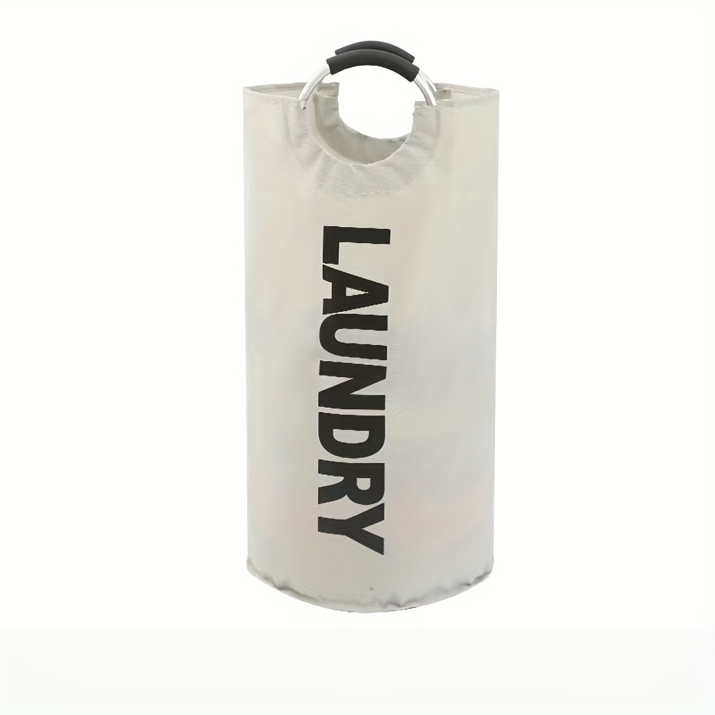 Extra Large Foldable Laundry Basket with Padded Handles 