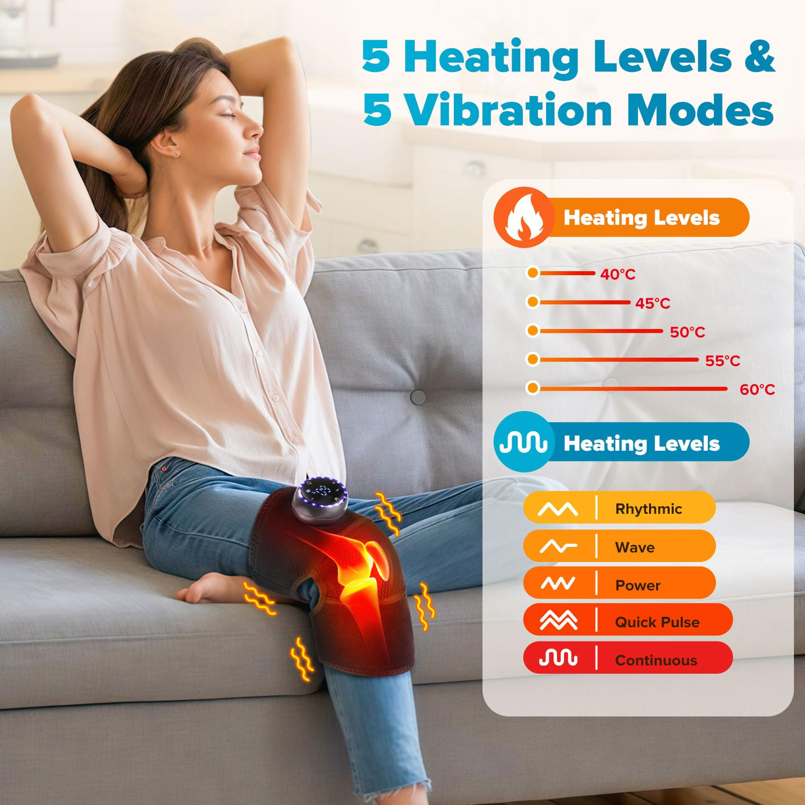  Knee and shoulder Massager