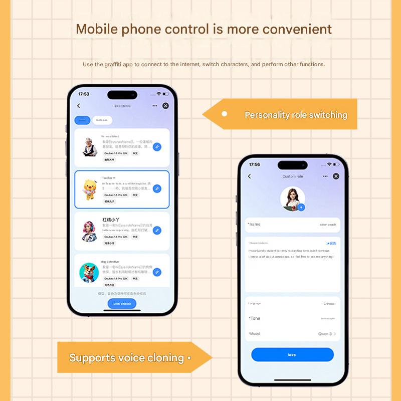 AI Desktop Companion Plush Toy