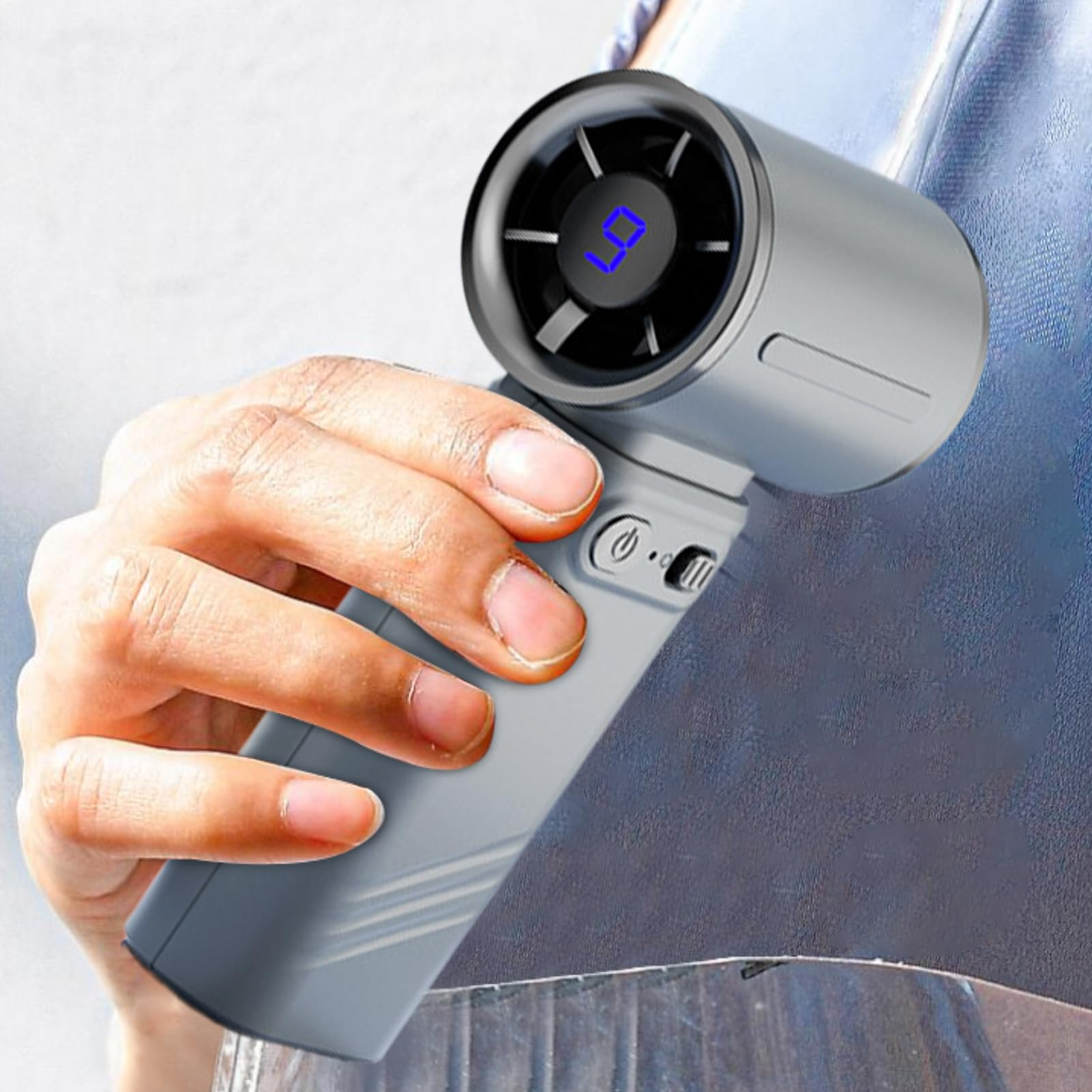 High speed handheld fan