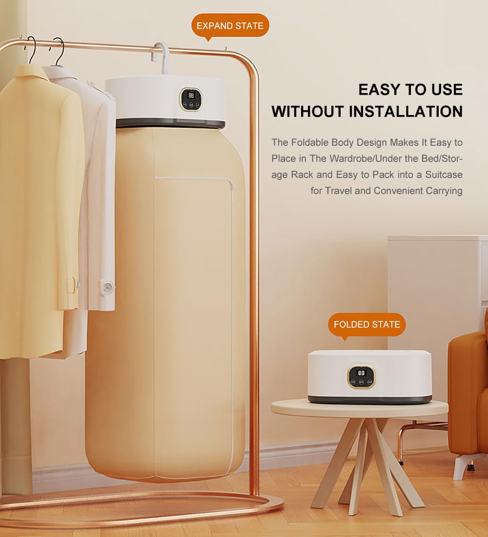 Portable clothes dryer