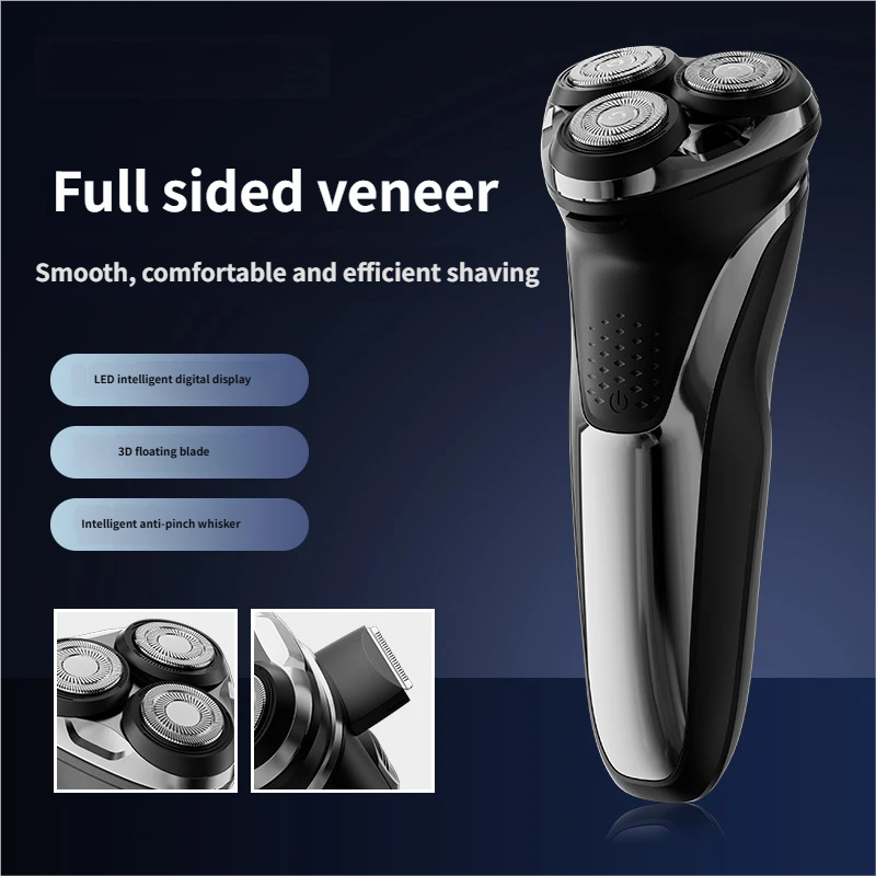 Men's 3D Floating Triple-Blade Shaver Type-C