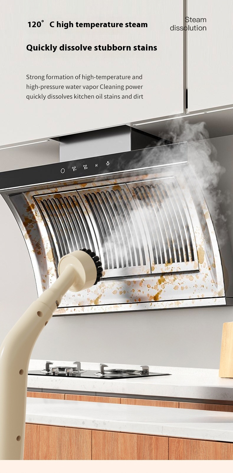 Household High-Temperature High-Pressure Steam Cleaner