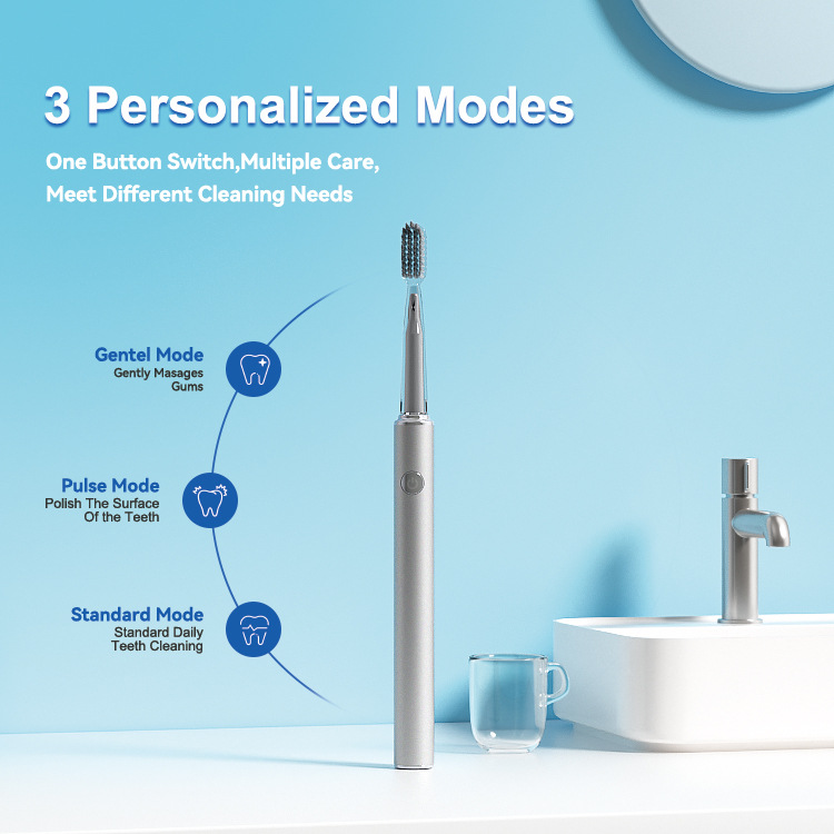 Small brush head popsicle electric toothbrush