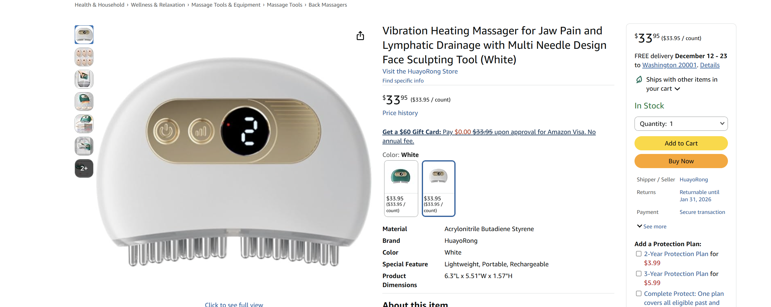 Vibration Heating Massager