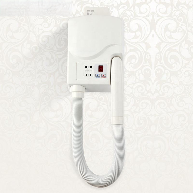 110v hair dryer in the hotel bathroom