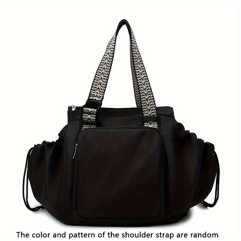1pc Large Capacity Nylon Tote Bag