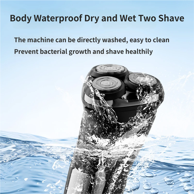 Men's 3D Floating Triple-Blade Shaver Type-C