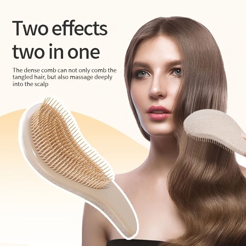 4pcs Wheat Straw Hair Care Set