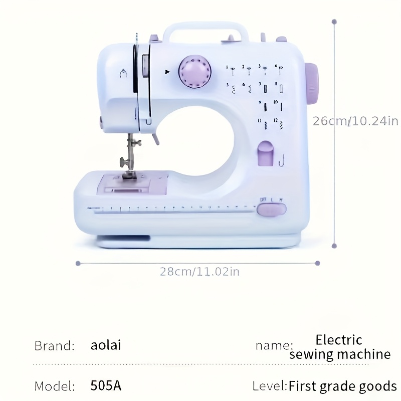 Portable Electric Sewing Machine With 12 Modes