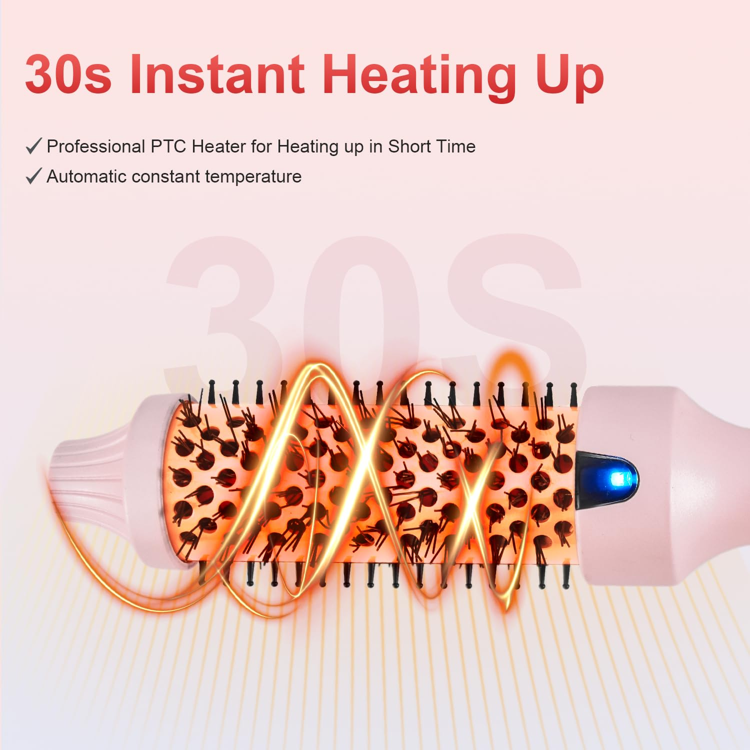 2-in-1 Auto Straightener & Curler Brush