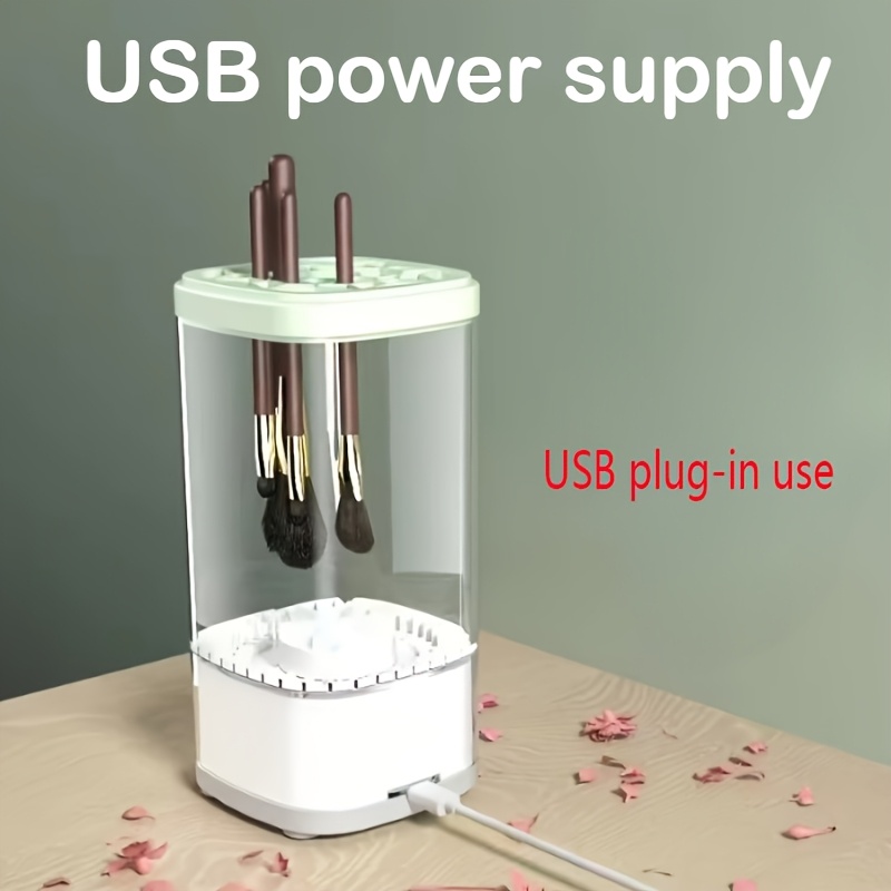 Automatic Makeup Brush Cleaner