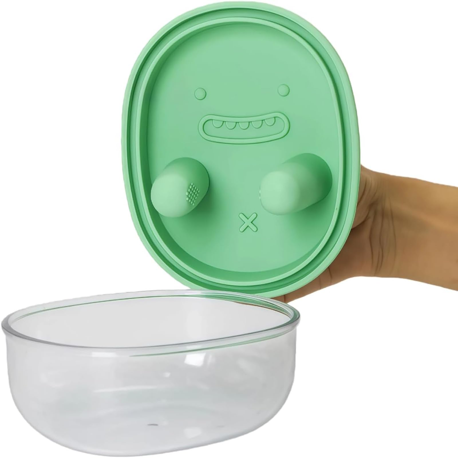 2-in-1 No-Mess Snack Container