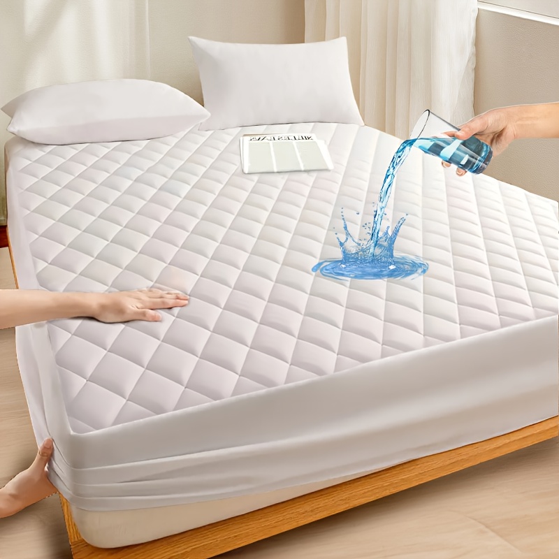 2/3pcs Cooling High Quality Mattress Protector with 1/2 Free Pillowcase, Cool Comfortable