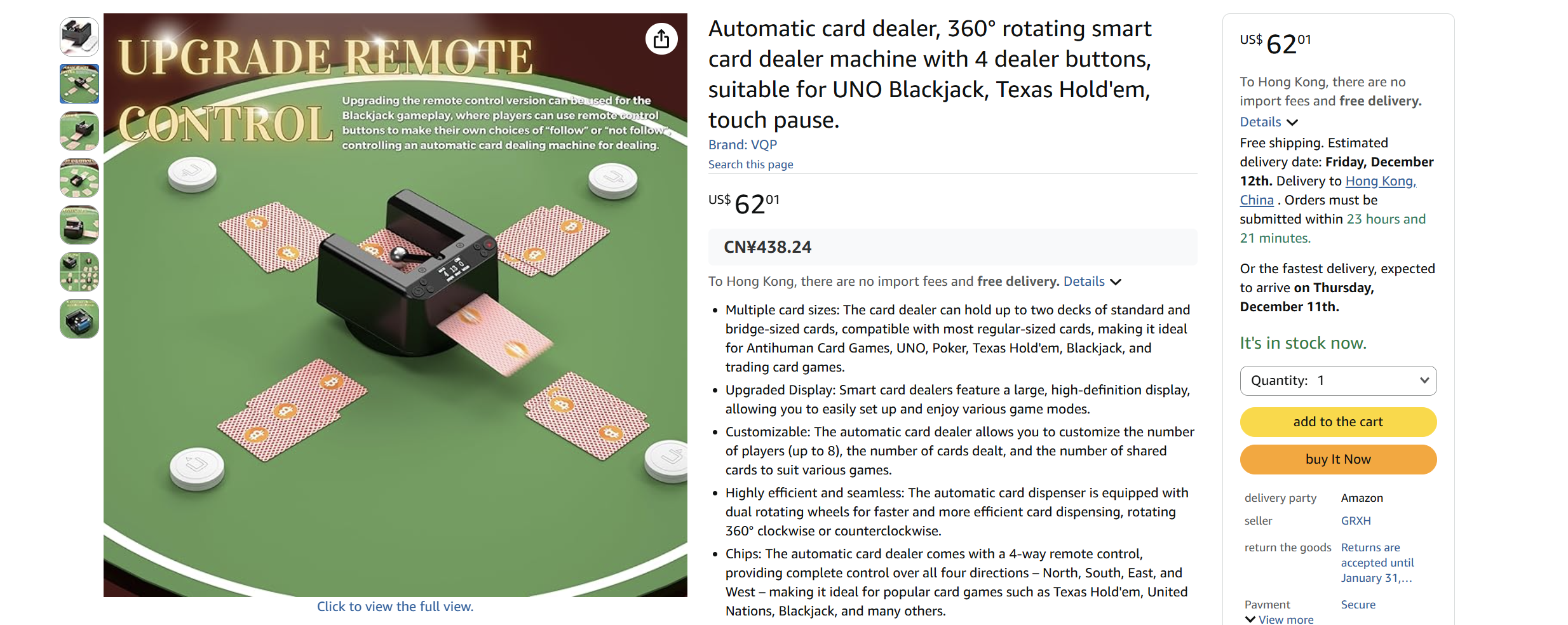 automatic card dealing machine