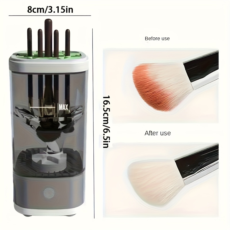 Automatic Makeup Brush Cleaner