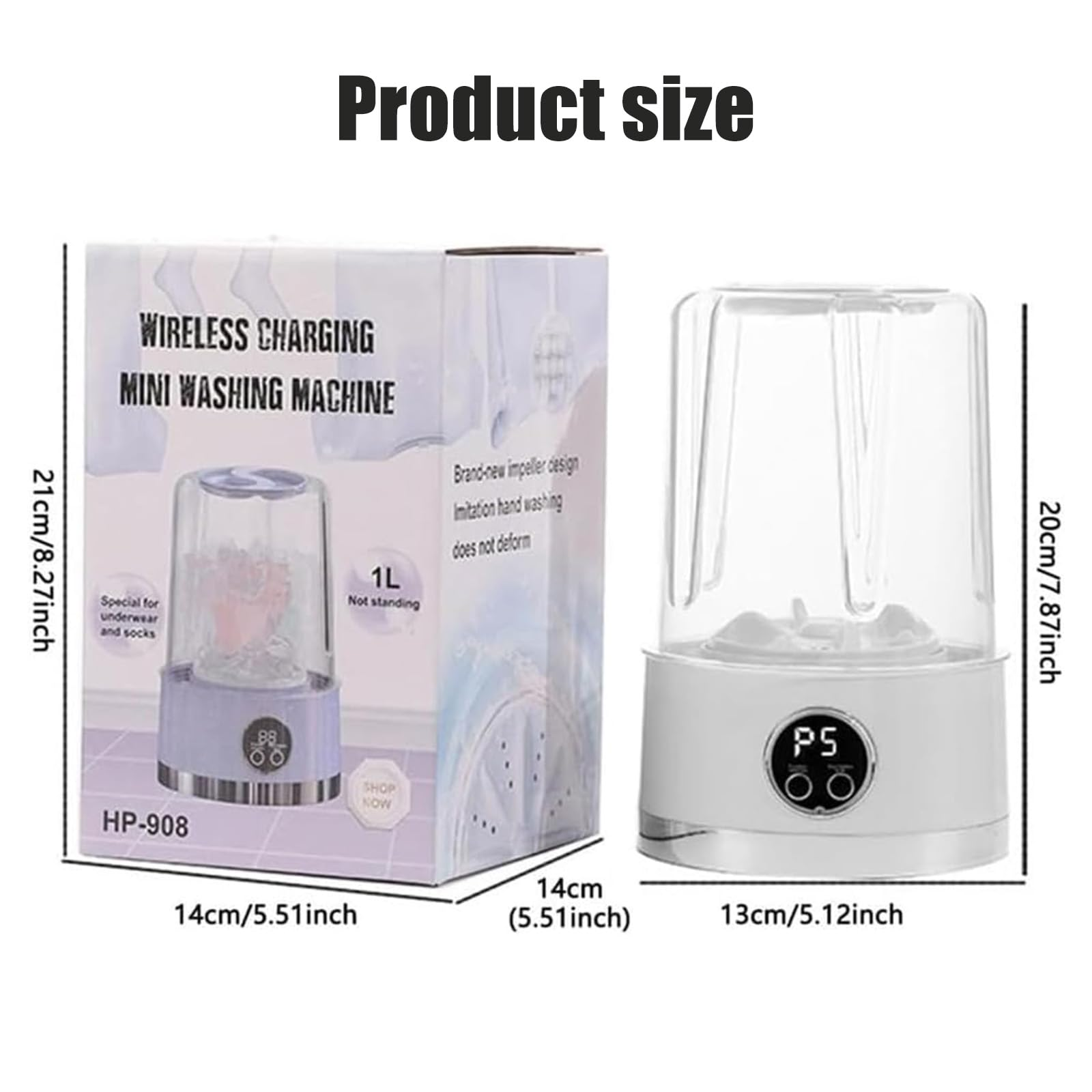 Mini underwear washing machine