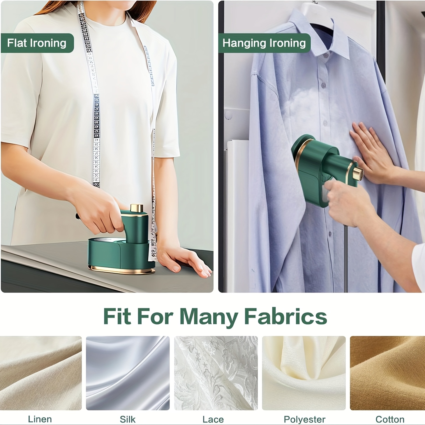 1Pc Travel Steamer Iron For Clothes Mini