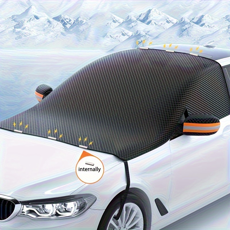 Magnetic Snow Cover for Car Windshield