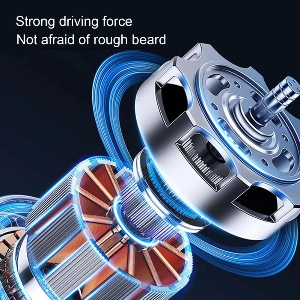 Small flying saucer shaver