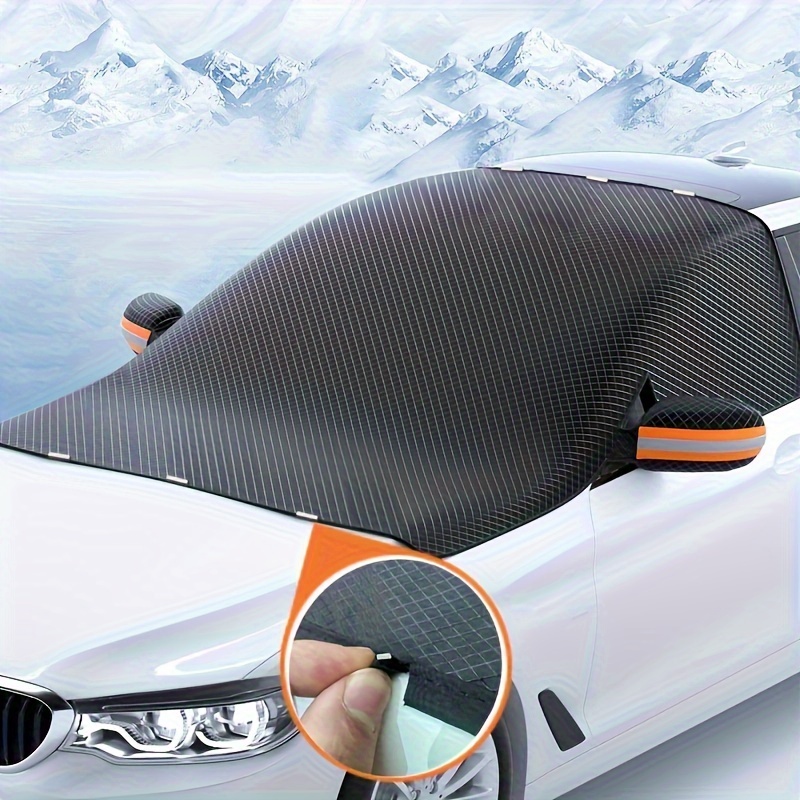 Magnetic Snow Cover for Car Windshield