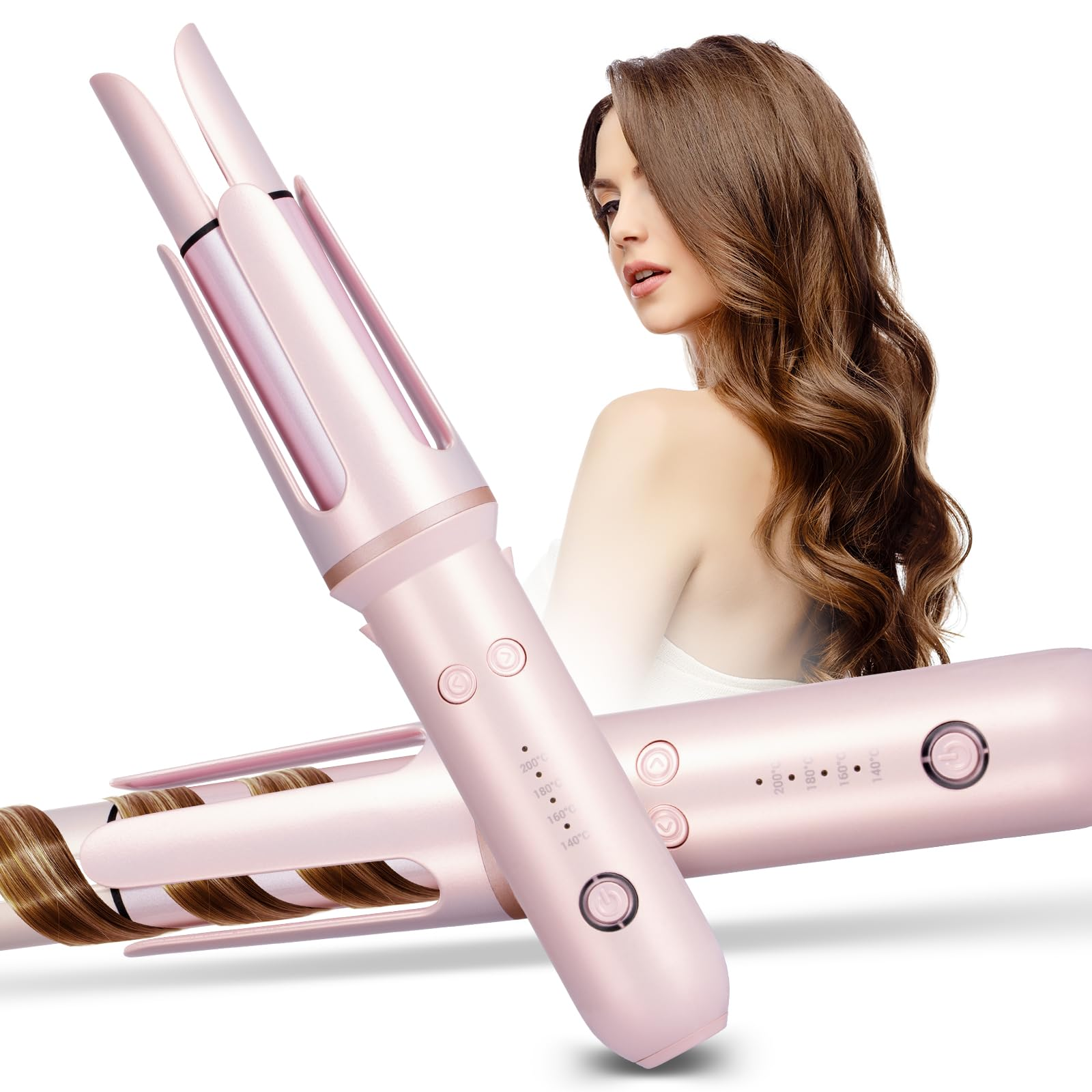 Auto Curling Iron - Negative Ion & 4 Temperature Settings