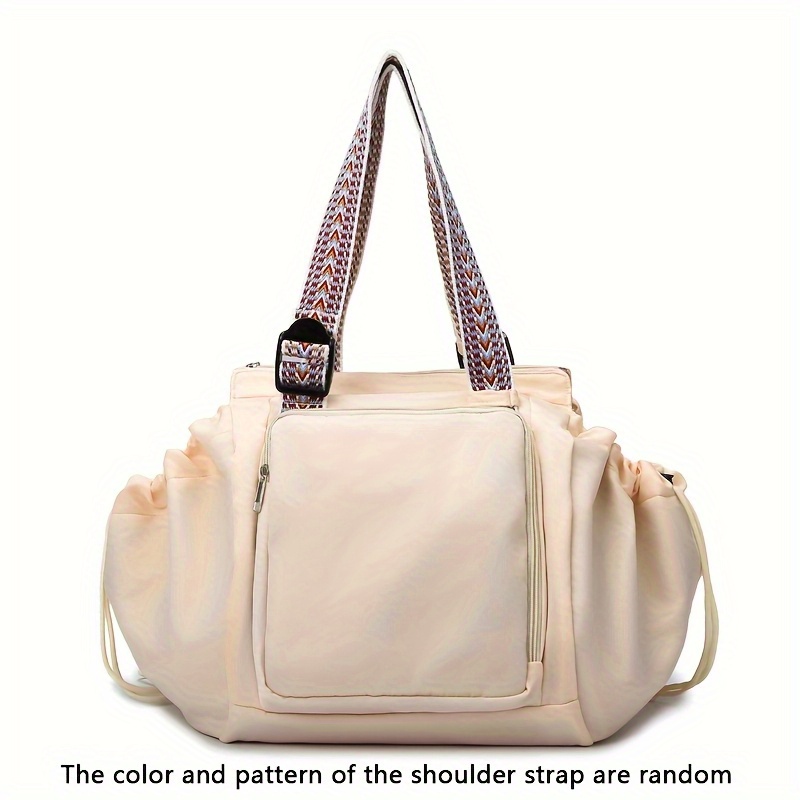 1pc Large Capacity Nylon Tote Bag