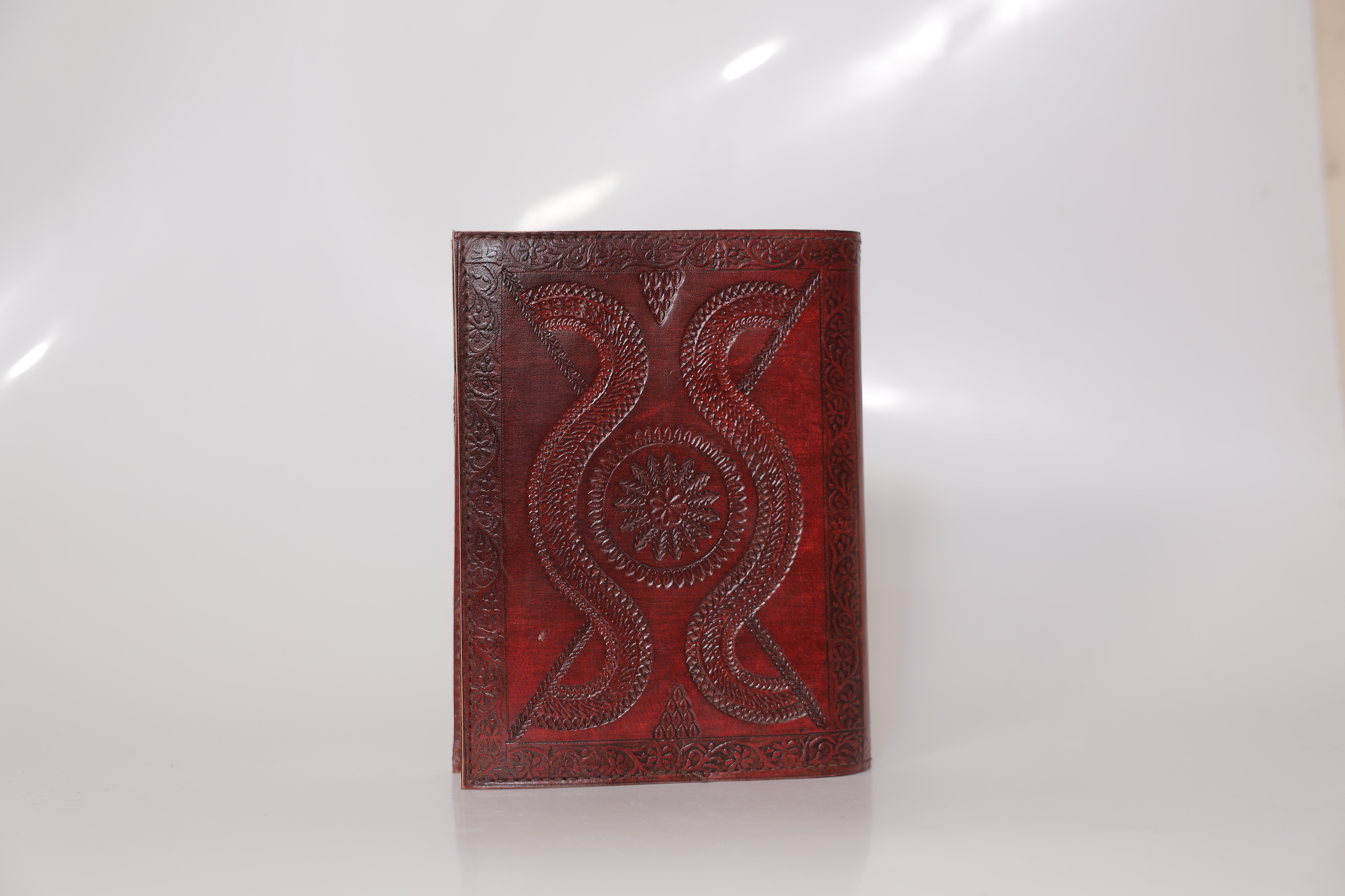 Handcrafted Leather Journal life of tree 