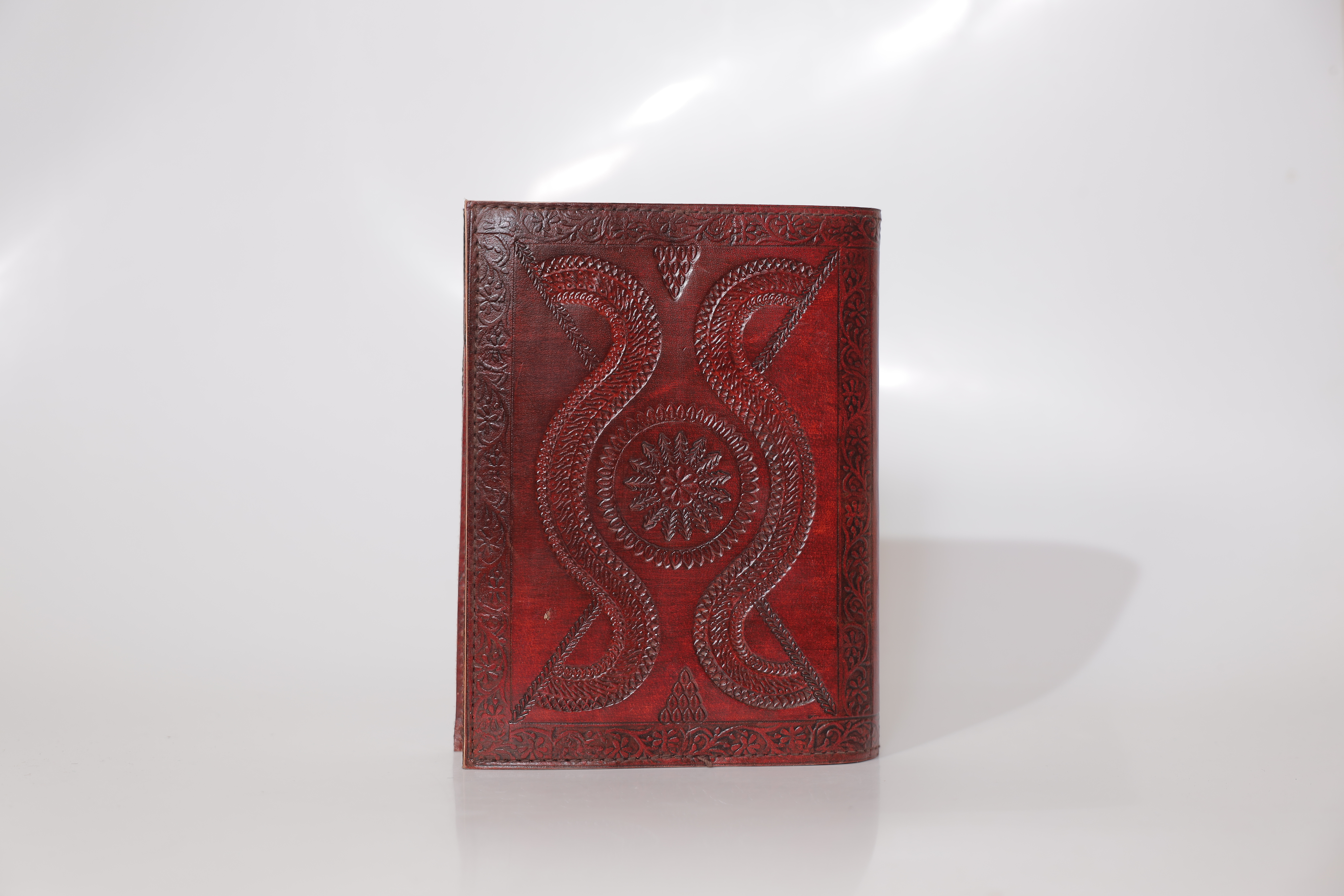Handcrafted Leather Journal life of tree 
