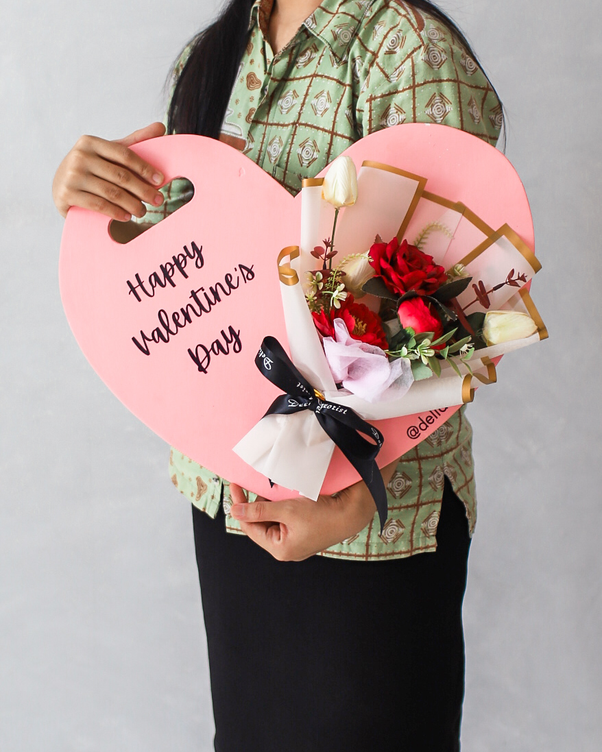 I Love You Sign Bouquet Board