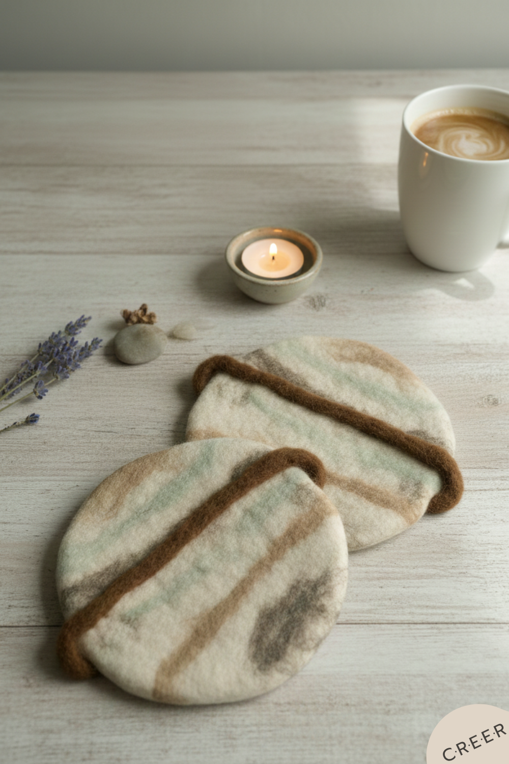 Handmade Felt Trivet