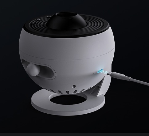 Projetor da Galáxia e do Universo Full HD LED 13 Discos 360 