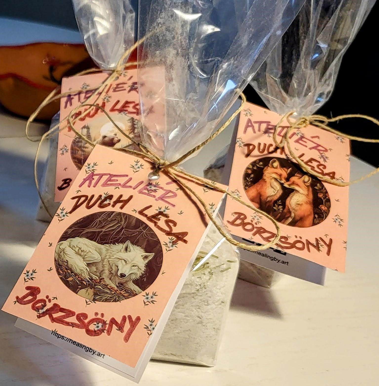 Hluboké uvolnění koupelová sůl