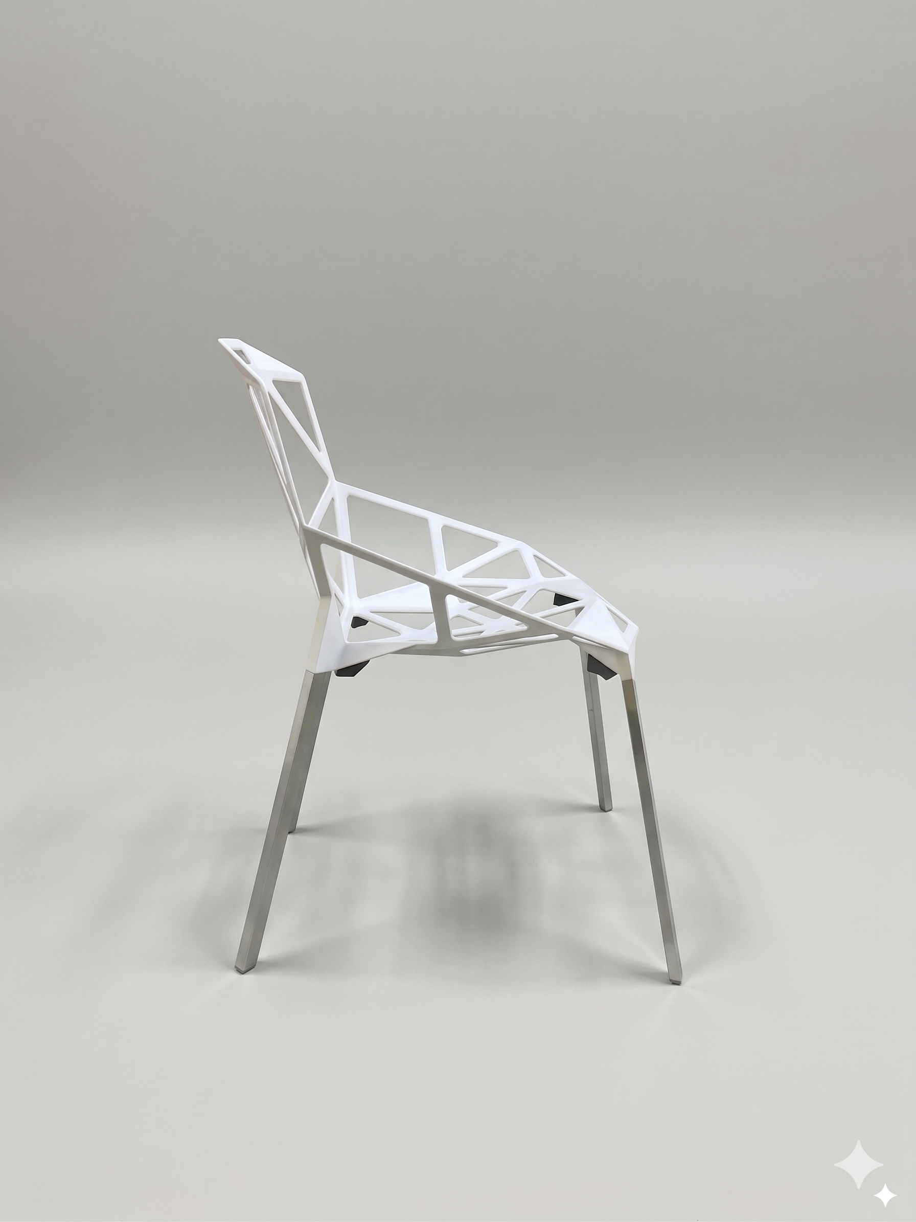 Chaise Chair One Konstantin Grcic blanche 