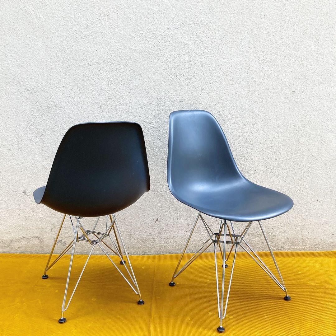 Chaise Vitra DSR noir