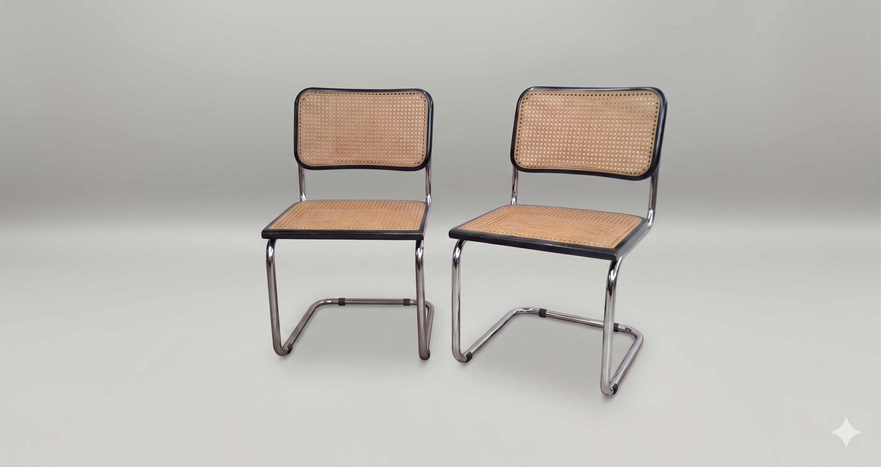 Chaise Cesca B32 cannage Marcel Breuer