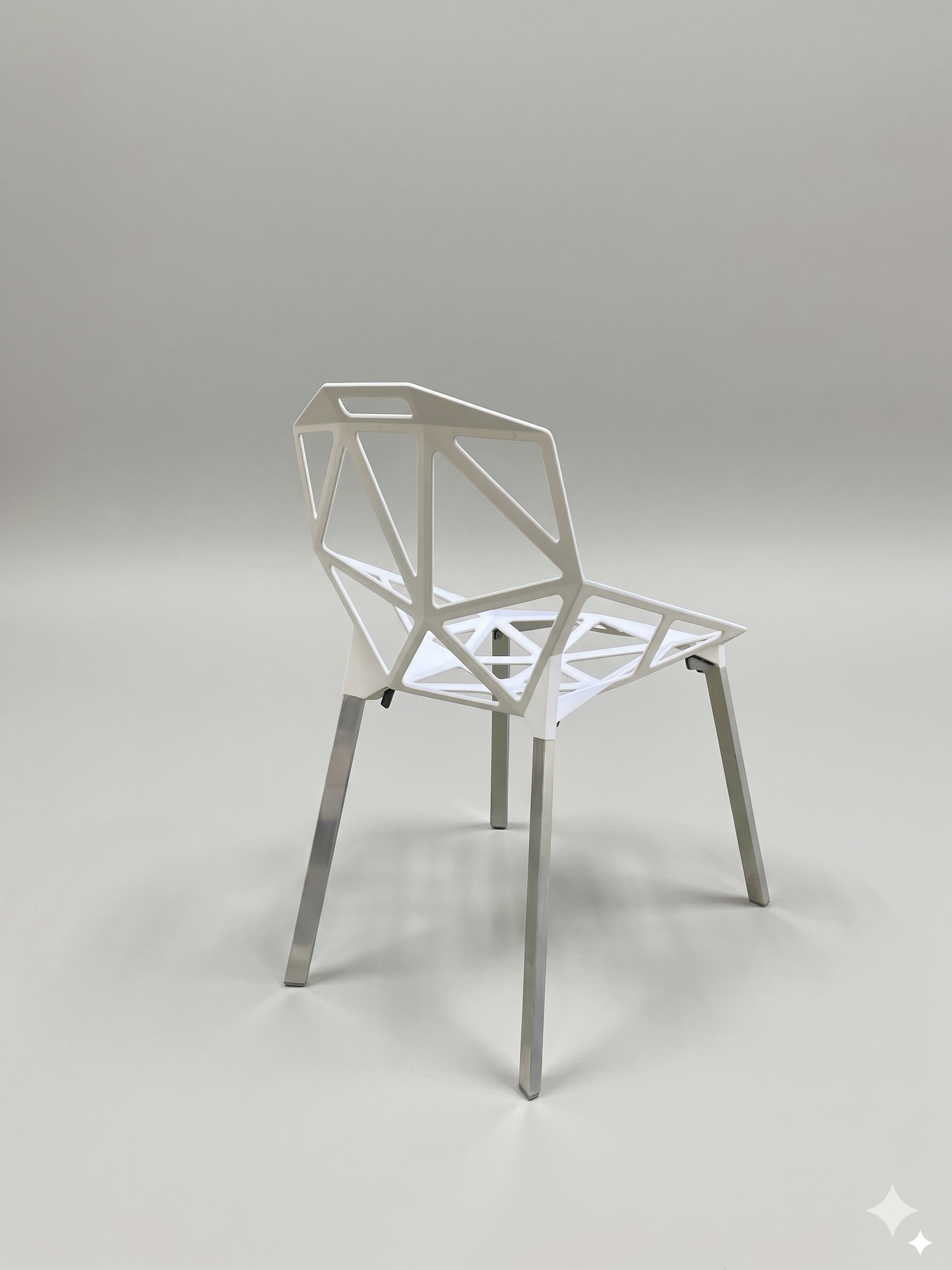 Chaise Chair One Konstantin Grcic blanche 