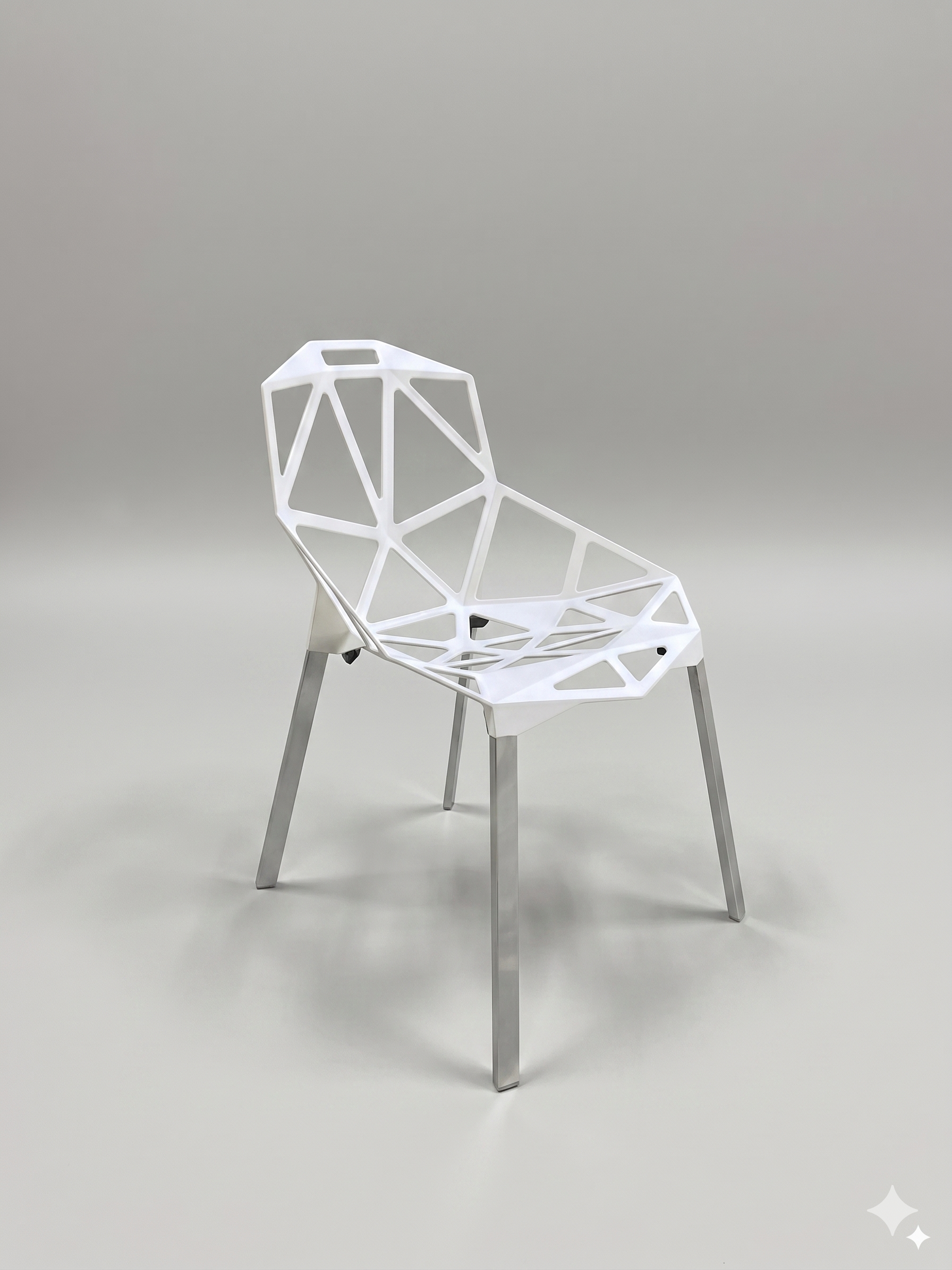 Chaise Chair One Konstantin Grcic blanche 