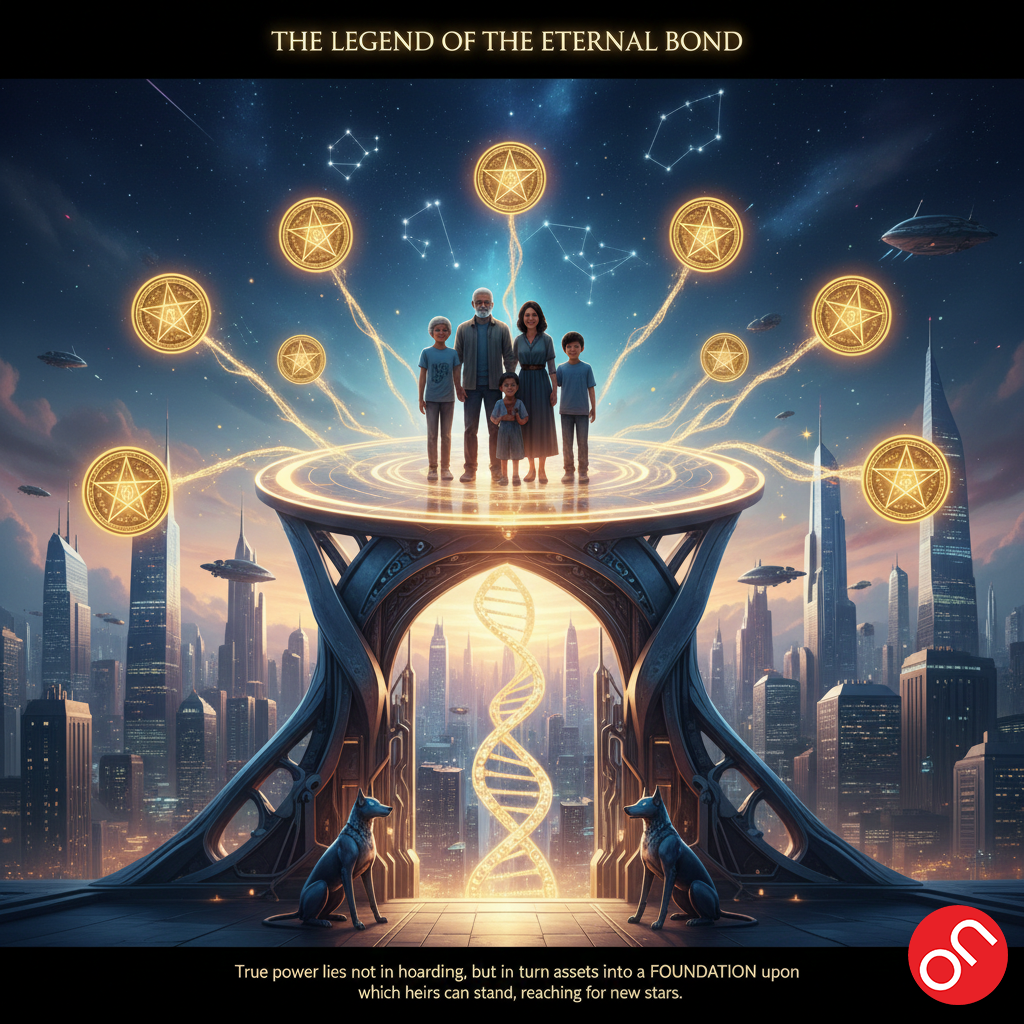 10 👨‍👩‍👧‍👦 Ten of Pentacles | Mười xu