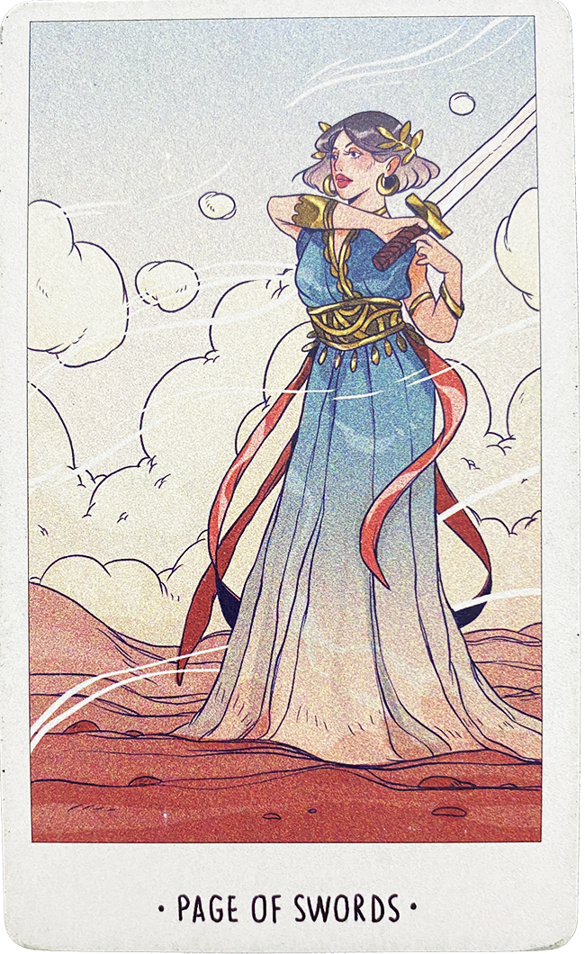 🌬️ Page of Swords | Trang Kiếm