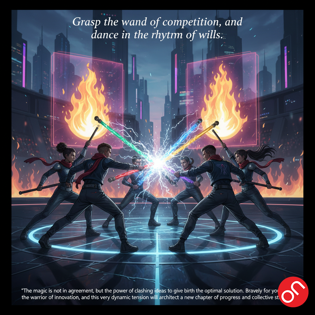 5 🥊 Five of Wands | Năm Gậy