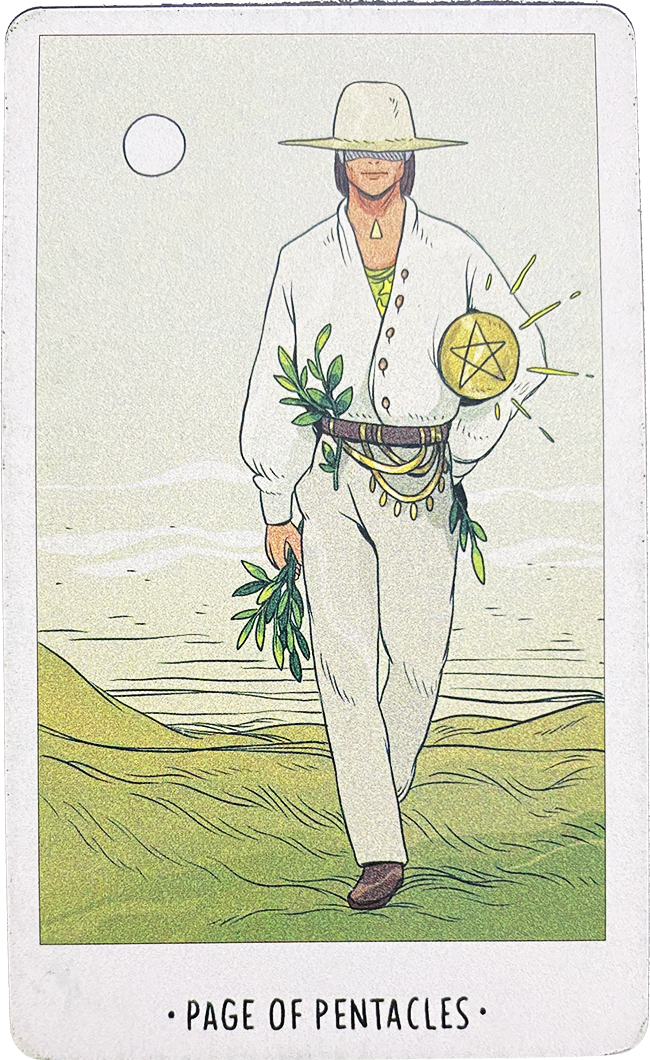 🌱 Page of Pentacles